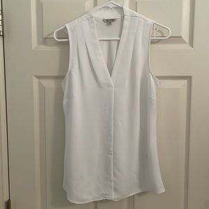 Nic&Zoe sleeveless white top